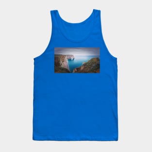 Porte d'Aval idyllic panorama Tank Top